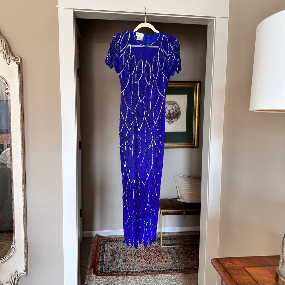 Silk Beaded Dress